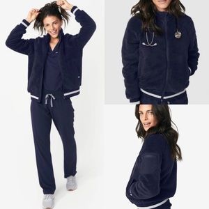 Figs RARE 🦄 Bafia Sherpa Bomber 💣 Jacket